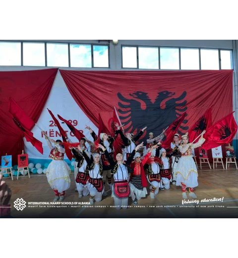 Albanian Independence Day - Maarif Elbasan