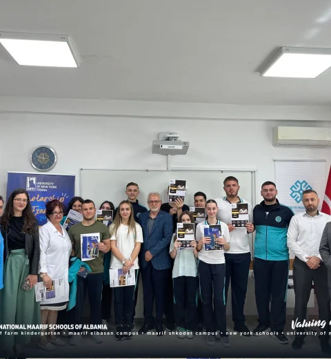 A Warm Welcome to UNYT at Maarif Elbasan Campus