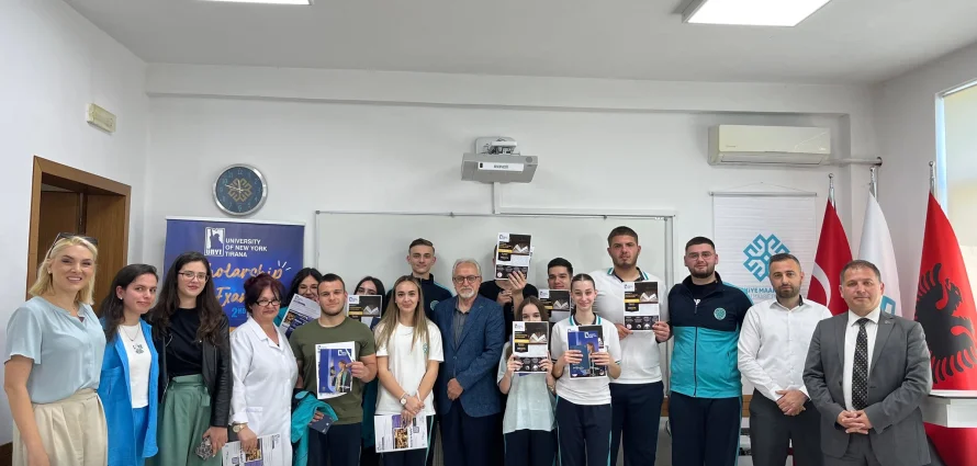A Warm Welcome to UNYT at Maarif Elbasan Campus